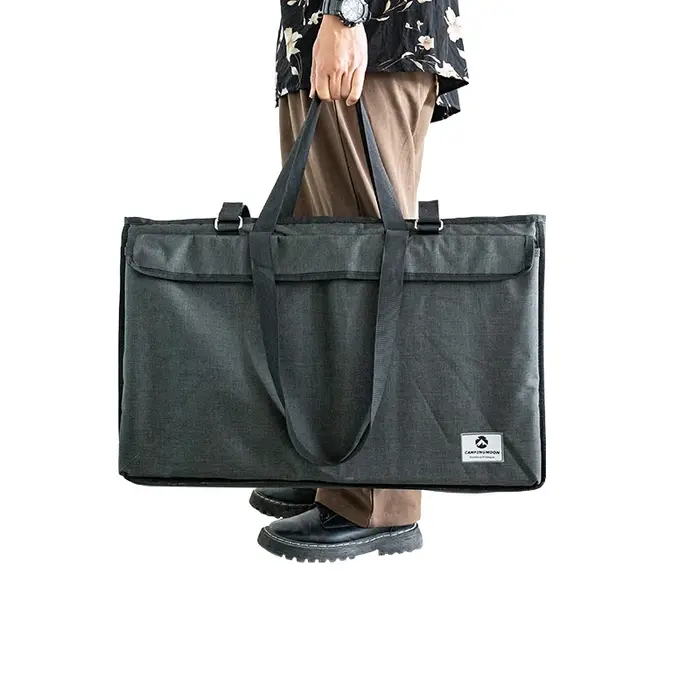 Sac de rangement de camping en toile, sac de rangement de Camping en plein air, plaque de barbecue P