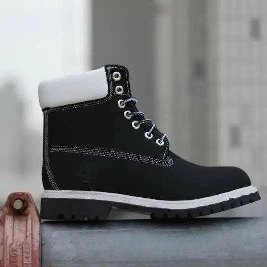 Chaussures d'extérieur montantes classiques pour hommes, bottes en cuir élégantes et durables, nouvelle collection automne/hiver