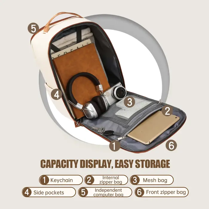 Sac à dos de voyage de grande capacité