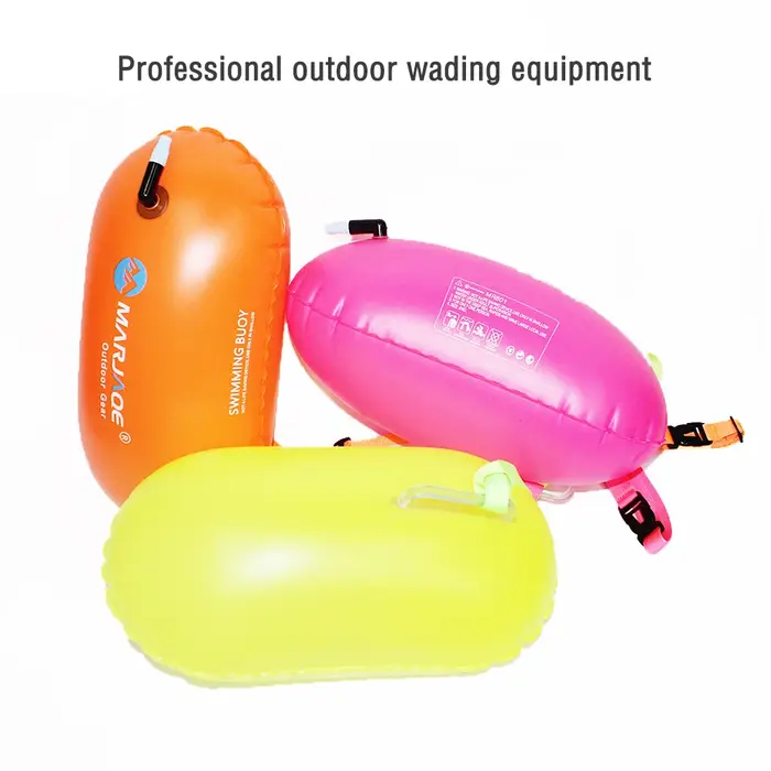 Seau de natation sac sec PVC gonflable bouée de bain sac de remorquage costume