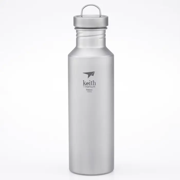 keith – bouteille d'eau en titane, Portable, anti-fuite, avec sac, pour Sport en plein air, voyage, 
