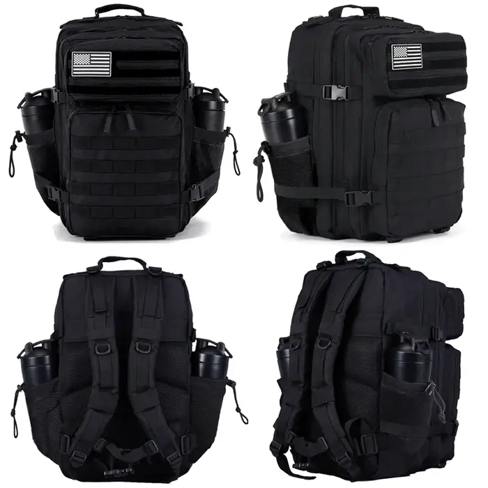 25L 35L 45L sac à dos tactique hommes femmes Sports de plein air voyage salle de sport sac de randonnée Molle militaire Camping chasse survie sac à dos