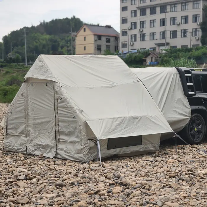 Tentes arrière gonflables pour voiture avec pompe manuelle