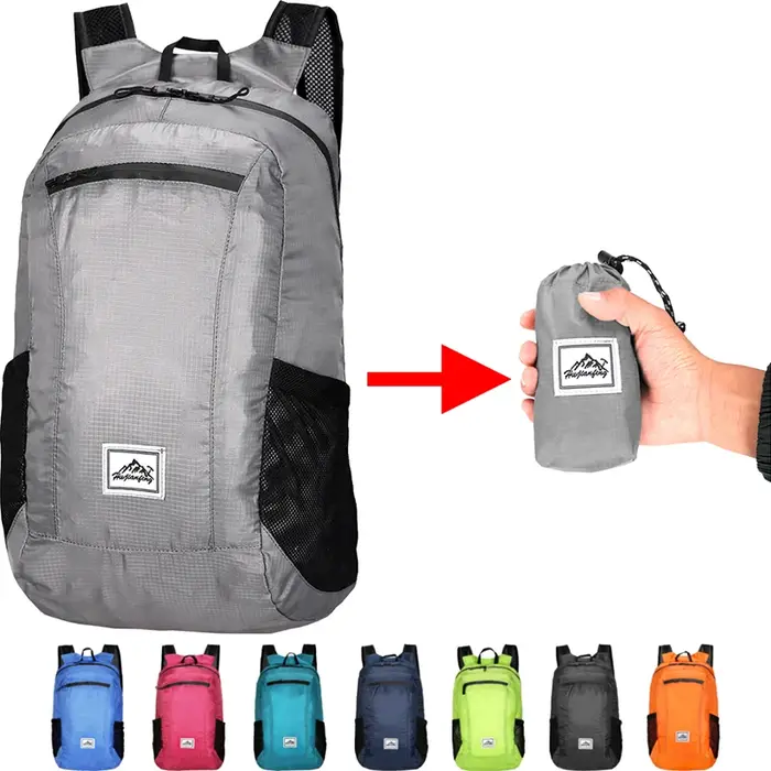 20L Portable pliable sac à dos pliant alpinisme sac ultraléger en plein air escalade cyclisme voyage sac à dos