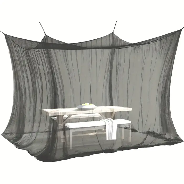 Tente moustiquaire d'extérieur 3x3m 3x5m avec portes à double fermeture éclair, filet anti-moustique