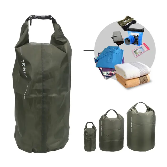Pochette sèche pour canotage kayak canoë flottant 8L 40L 70L sac de rangement étanche sacs de transport de voyage en plein air portables