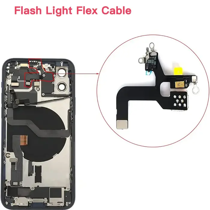 Lampe de poche de remplacement avec câble flexible