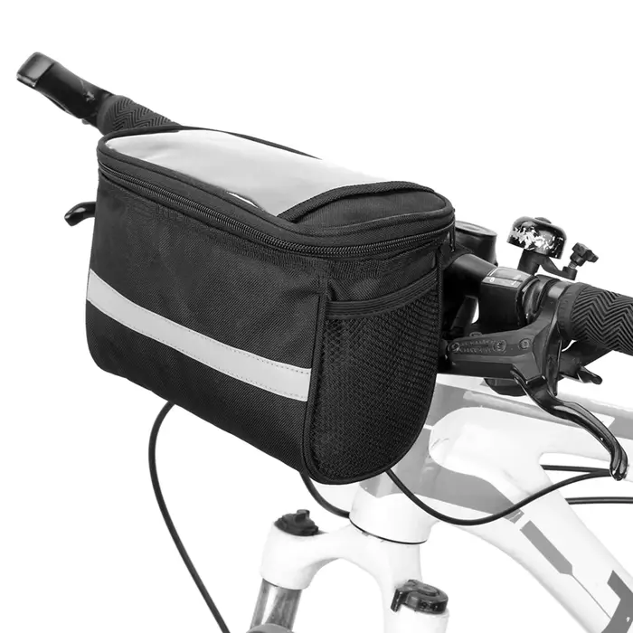 Sac de guidon de vélo isolé