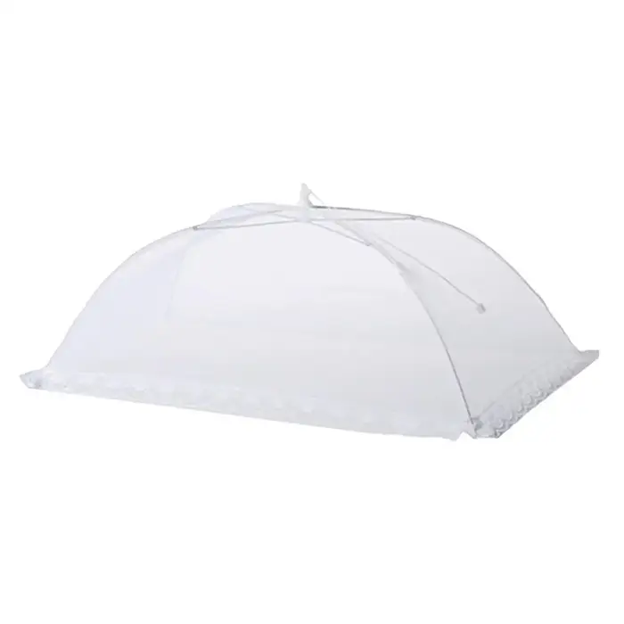 Housse de protection alimentaire pliable en filet, type parapluie, pour pique-nique en extérieur, ba
