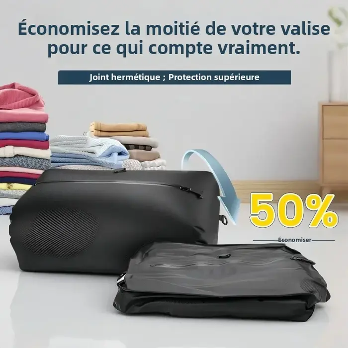 Sac à dos de compression sous vide 34L avec pompe à air