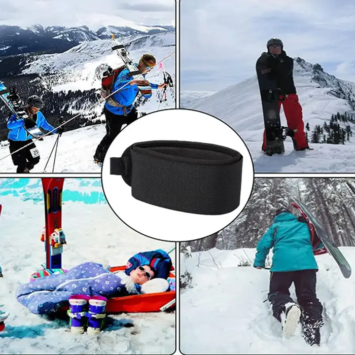 Sangles de fixation pour ski