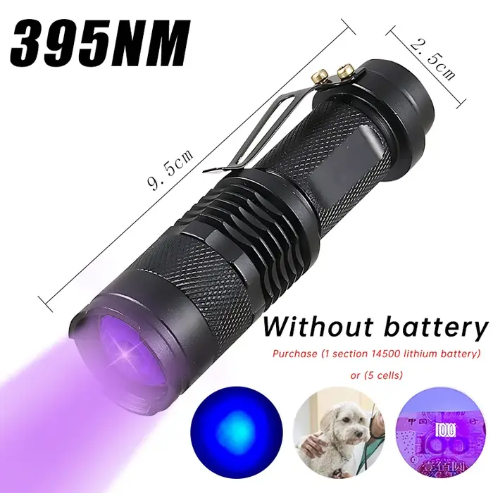 Lampe de poche UV LED Portable