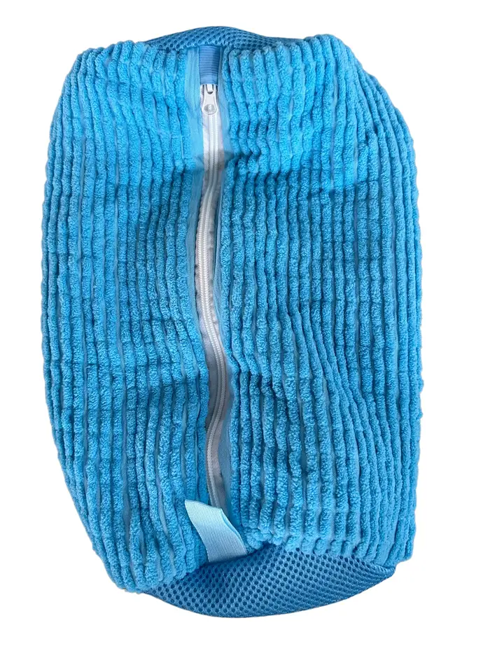 Sac de lavage et de séchage pour chaussures lavable en machine, en fibre douce – housse à chaussures