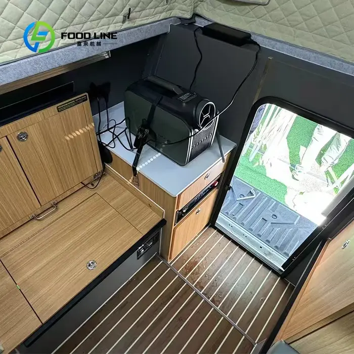Topper de camion personnalisé avec ouverture latérale et tente de toit pour voyages d'aventure – Achat en gros