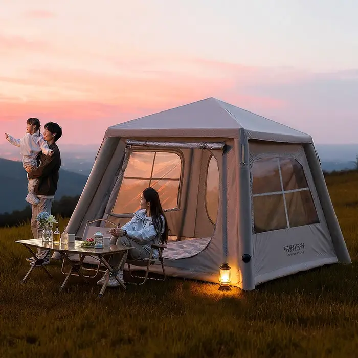 Nouvelle tente gonflable pour le camping en plein air