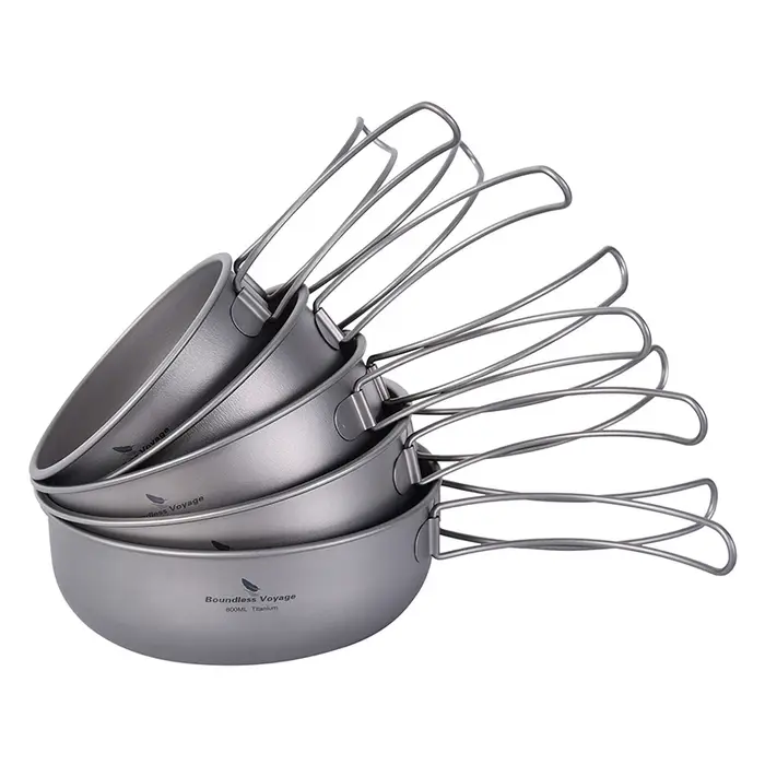Casseroles en titane Voyage sans limite