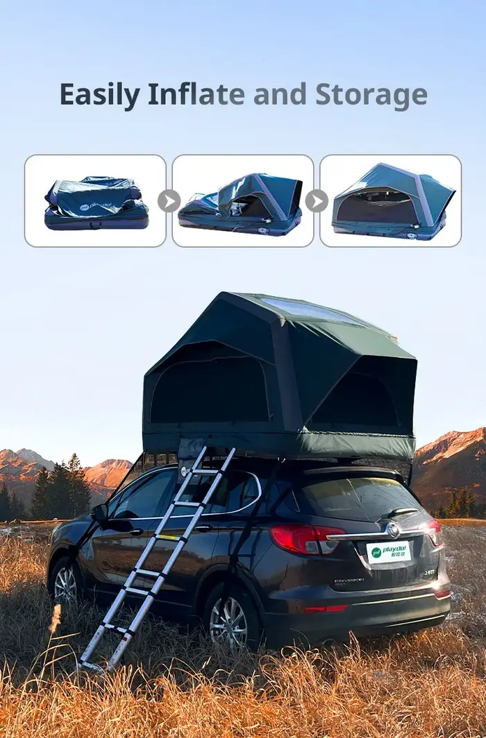 Tente de toit gonflable imperméable