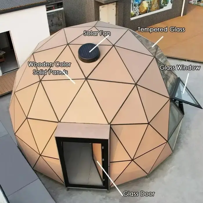 Tente Dôme Géodésique OME pour Glamping