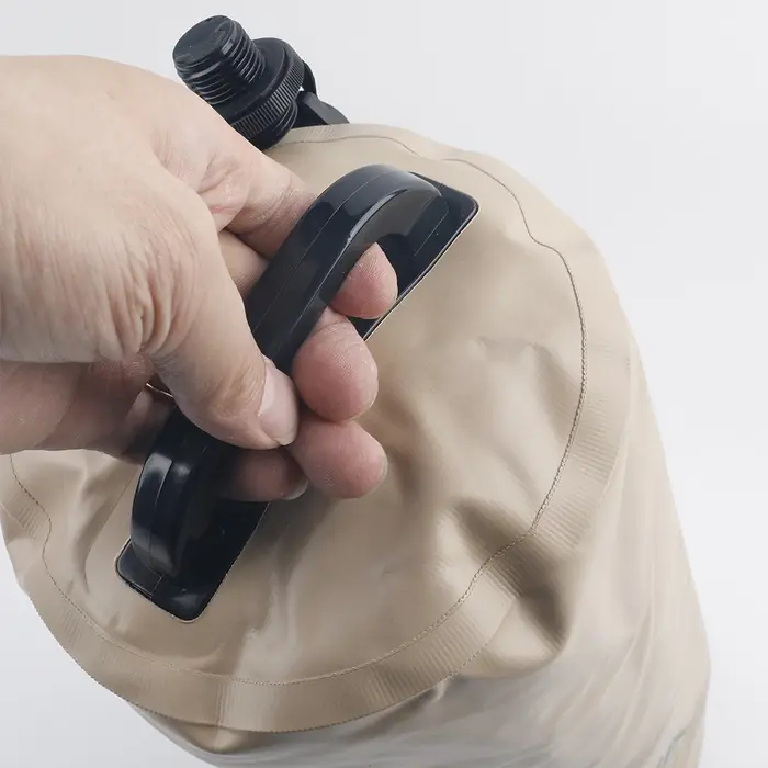 Sac flottant multifonctionnel pour bouteille d'eau, conteneur de 10 kg, contrepoids de tente, sac d'eau en PVC pour la natation, la dérive et le surf en extérieur