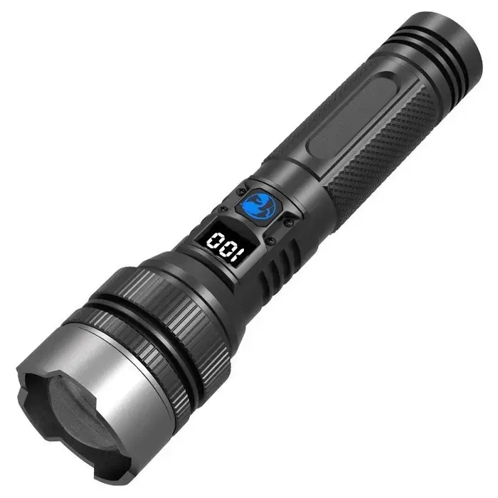 Lampe de poche LED portable aste par USB