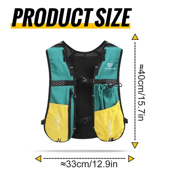 Sac à dos de trail running WRELS ultraléger pour femmes et hommes