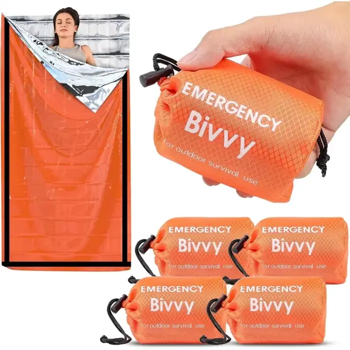 Sac de couchage d'urgence