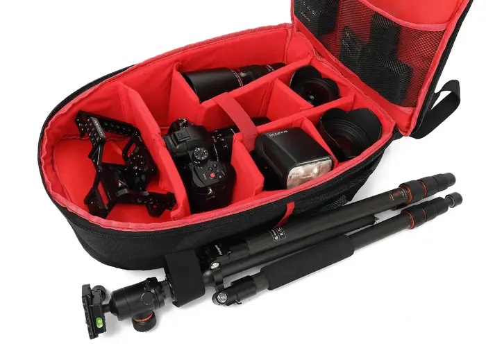 Sac à dos multifonctionnel et grande capacité pour appareil photo