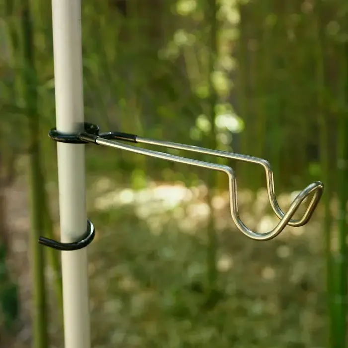 Cintre de lampe de tente Portable en acier inoxydable