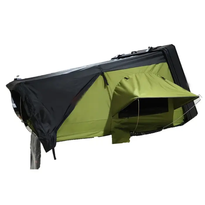 Tente de toit automatique à coque rigide en aluminium et ABS extra large 2025, installation rapide pour le camping en voiture