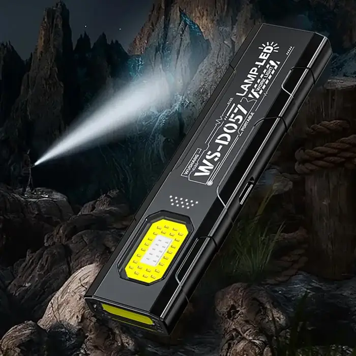 Lampe de poche LED COB Type C