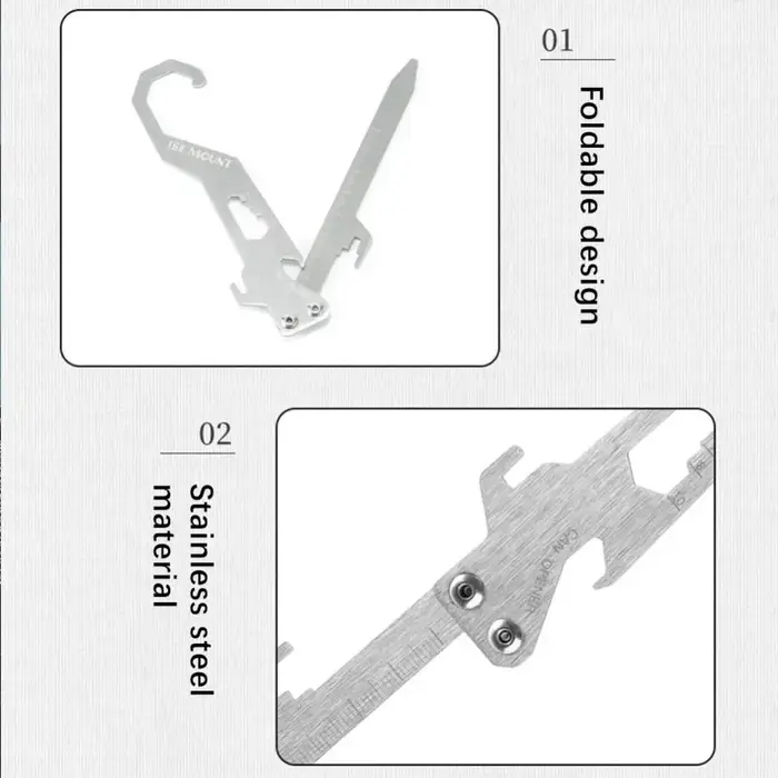 Piquets de tente créatifs pliables et portables