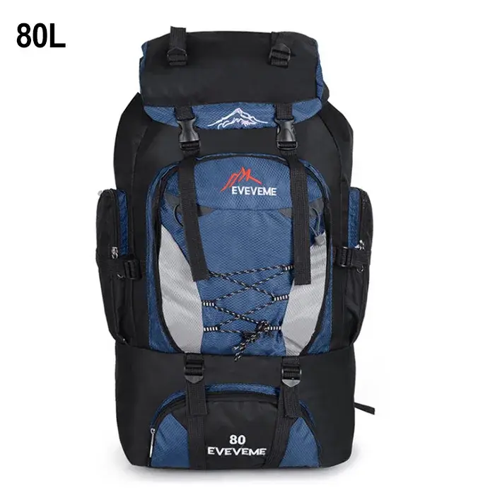 80L 90L grand sac à dos de Camping sac de voyage hommes femmes bagages randonnée sacs à bandoulière 