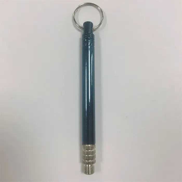 Titane Portable multifonctionnel cure-dents porte-clés bouteille fourchette à fruits outil de Camping