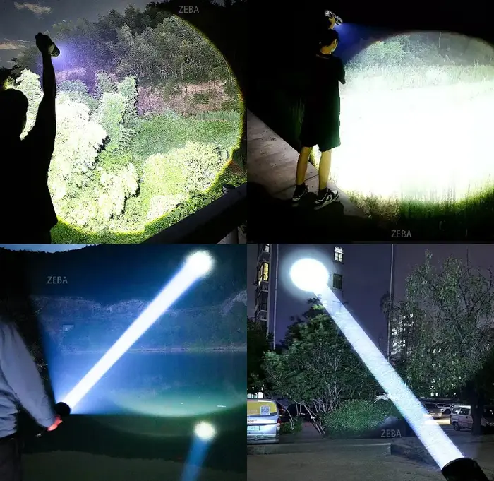 1000000 LM – lampe de poche Ultra-haute et puissante