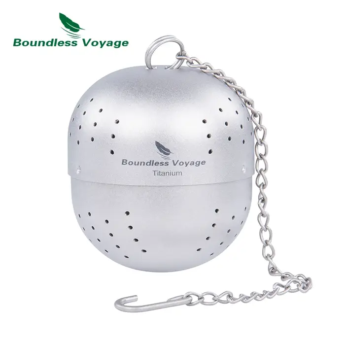 Infuseur à thé en titane, Voyage sans limite, filtre à thé, boule de thé, infuseur pour thé en vrac,