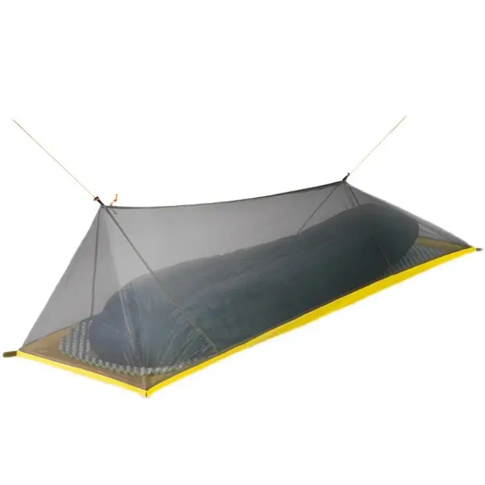 HIKEBURGER Jian Tente intérieure 1P pour camping, bivouac anti-insectes, ensemble sac de couchage ul