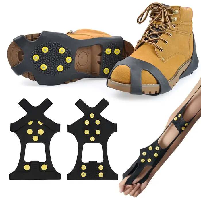 Crampons d'escalade coordonnants unisexes