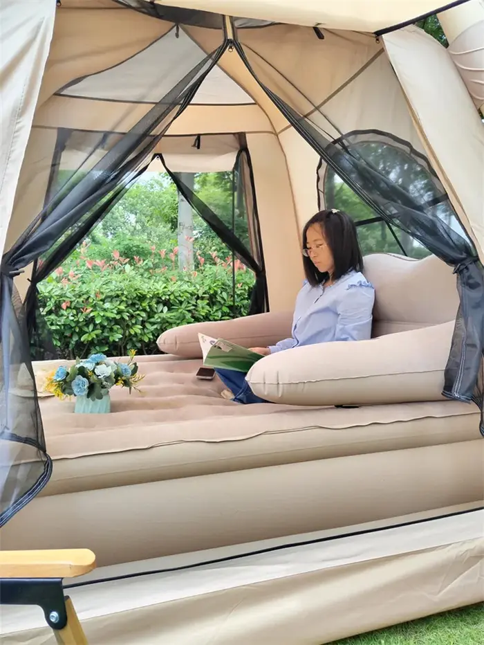 Lohascamping grande tente d'air de Camping pour 4-5 personnes abri
