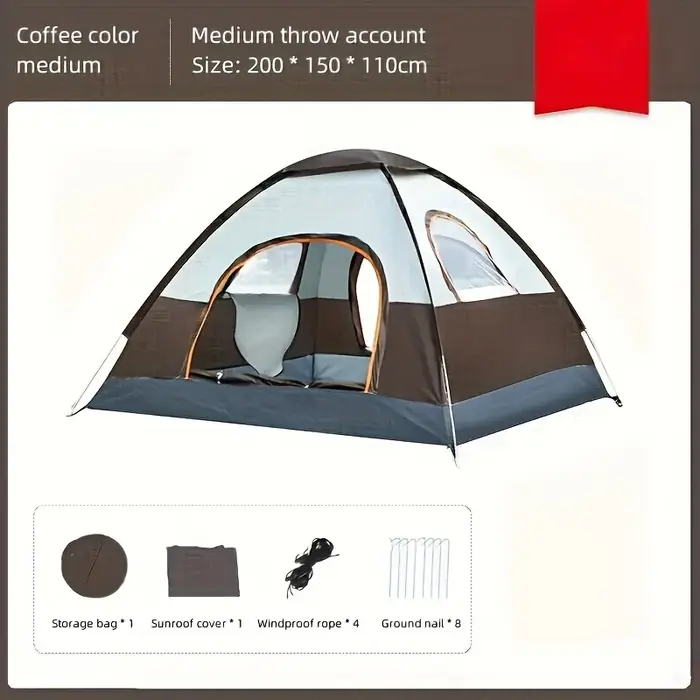 Tente pliante portable pour camping en plein air