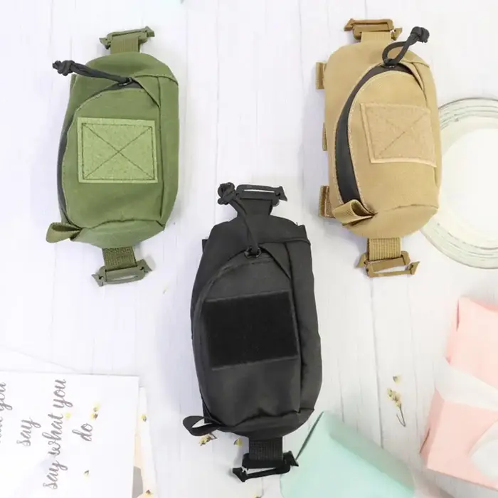 Sac à dos avec sangle, support pour téléphone, sport, course à pied, Camping, randonnée, chasse, accessoires, organisateur, pochette de taille pour outil EDC