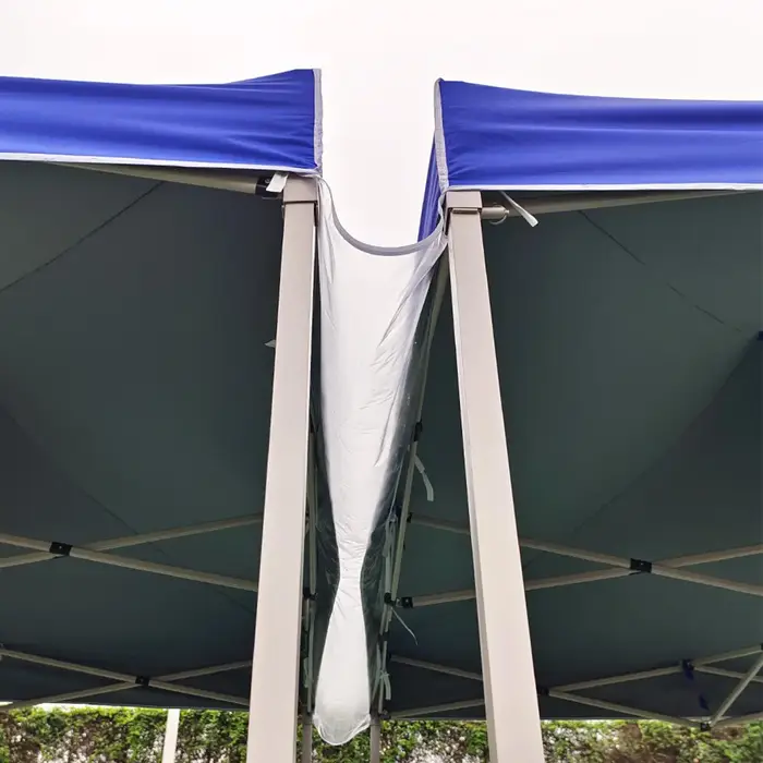 Gouttière de pluie amovible pour tente de camping