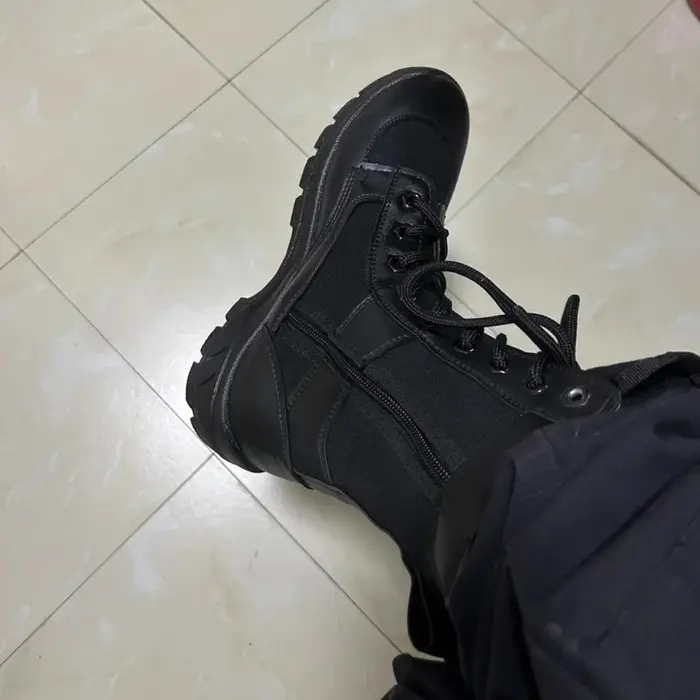 Bottes tactiques de Combat en maille respirante Ultra légères pour hommes et femmes