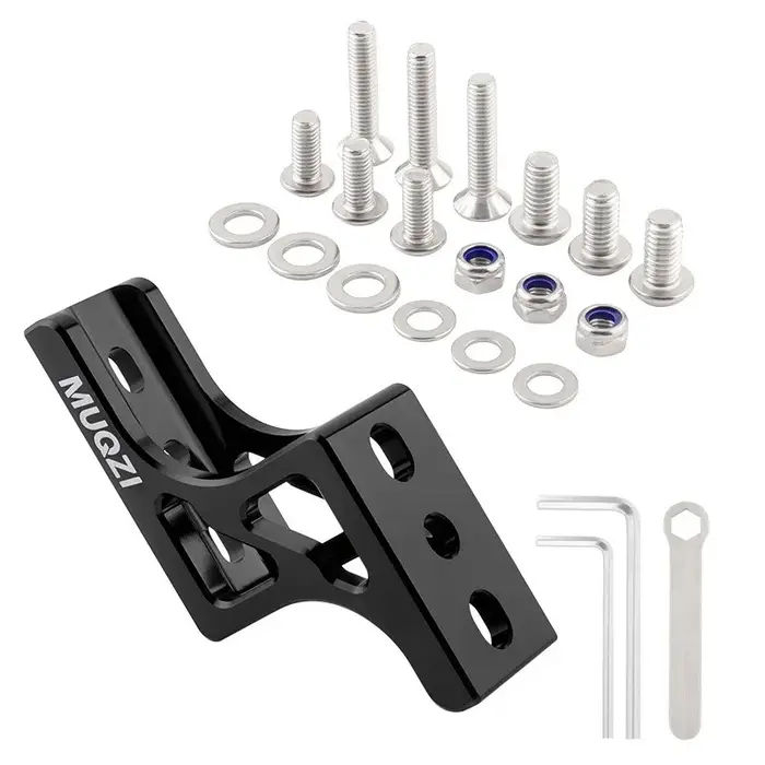 Support de sac avant pour vélo, support de sac pour Brompton Dahon, adaptateur d'installation de support avant pour vélo, accessoires de vélo