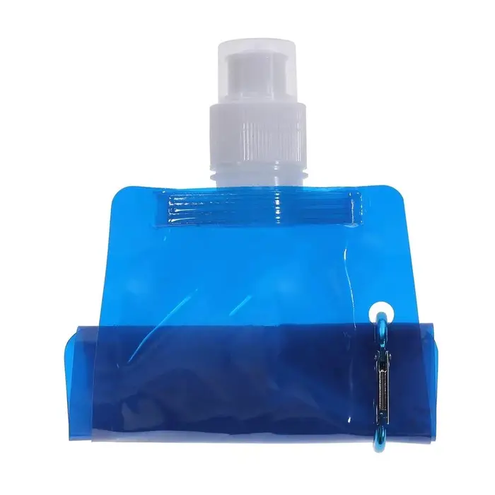 Bouteille d'eau pliable en silicone ultraléger portable, sac d'eau souple, fournitures de sport de p