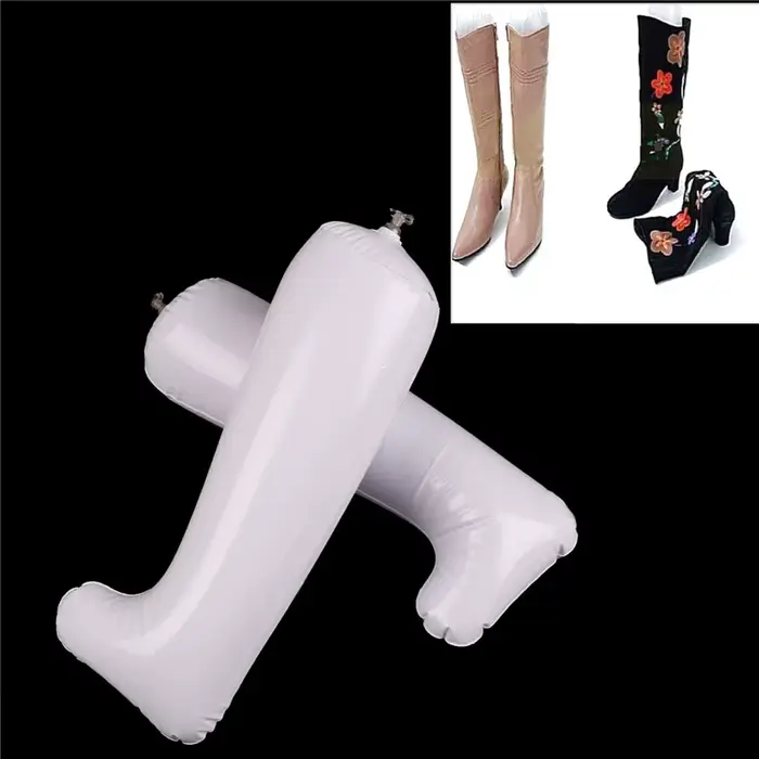 Lot de 2 Pièces de Support Gonflable en Plastique pour Bottes sulf, Cintre pour Chaussures