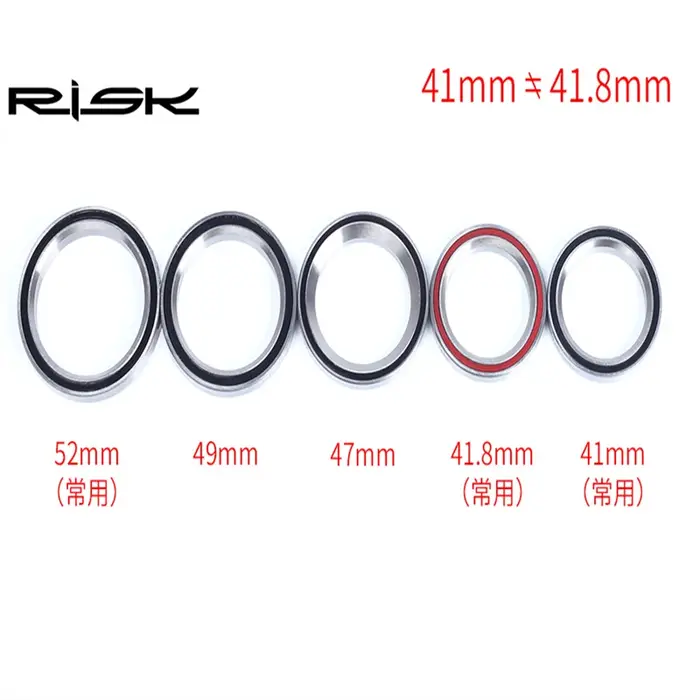 Risque vélo casque roulements 41/41.8/47/49/52mm vtt route vélo casque roulement réparation pièces e