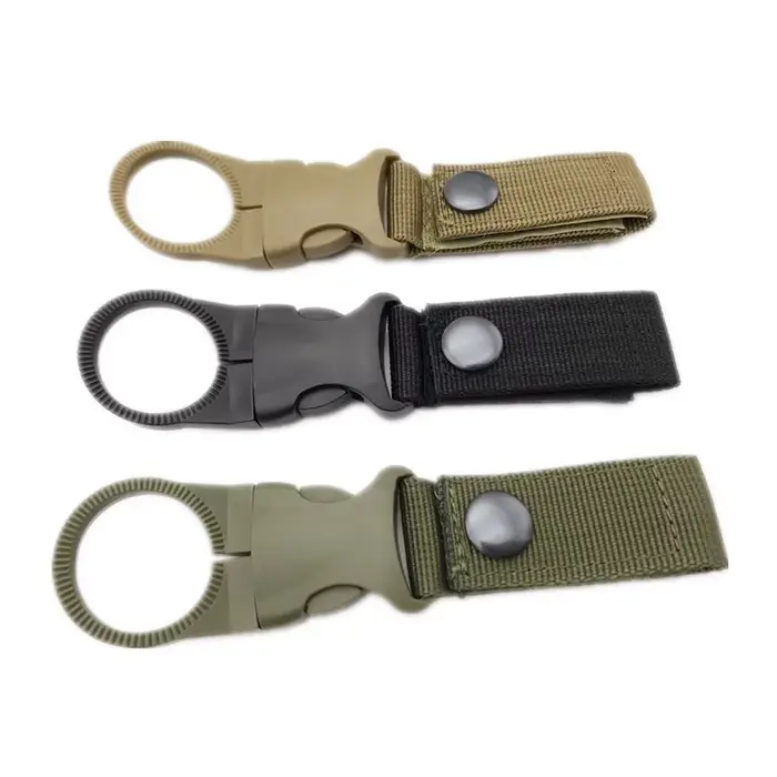 Mousqueton en nylon EDC pour porte-bouteille d'eau
