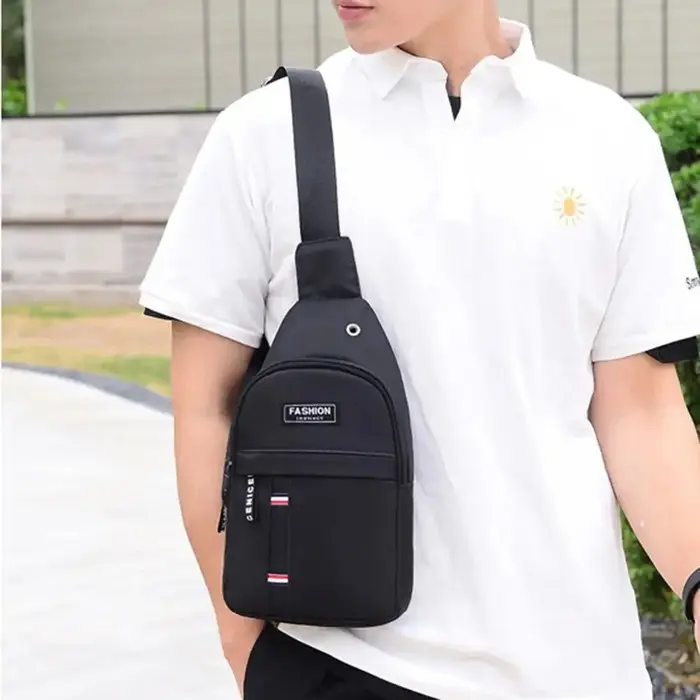 Sac banane étanche de grande capacité pour hommes