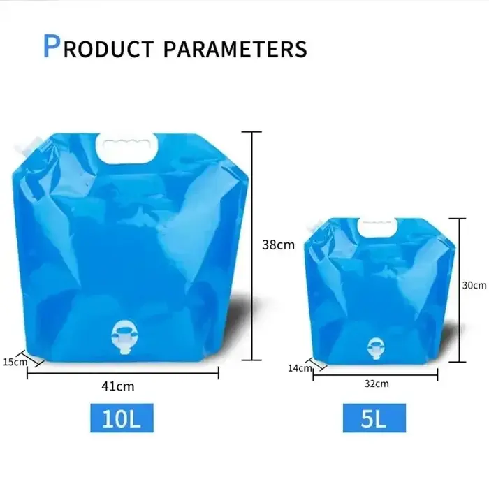 Sac d'eau de camping 5/10l