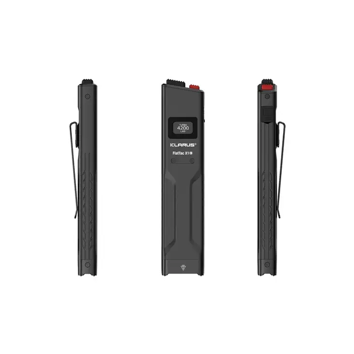 Klarus-Lampe de poche DulFlashlight ultra mince